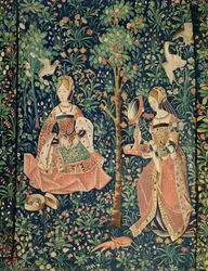 La Vie Seigneuriale: Ricamo, c.1500